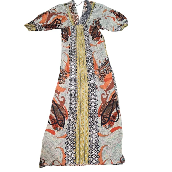 S-Twelve Multicolor Maxi Dress - Picture 1 of 1